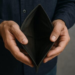 財布が空になる